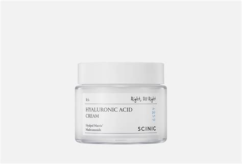 SCINIC Крем для лица с гиалуроновой кислотой Hyaluronic Acid Cream 80 ...