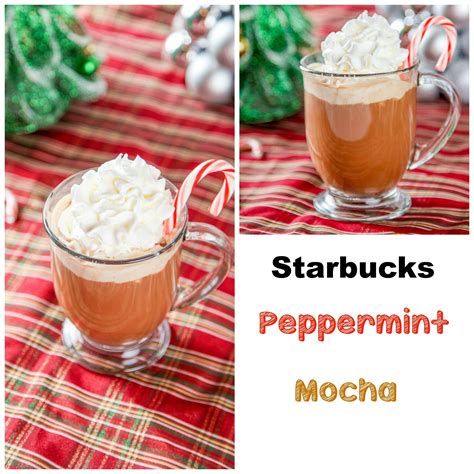 Copycat Starbucks Peppermint Mocha