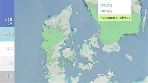 Op Mod Centimeter Sne Rammer Onsdag Kan Give Store Trafikale