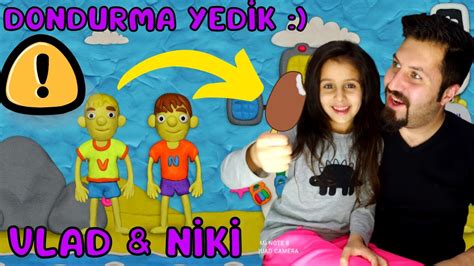 HAMUR ADAM VLAD VE NİKİ DONDURMA BÖLÜMÜ DONDURMA YEDİK YouTube