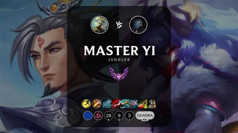 Master Yi Jungle Vs Kindred Euw Master Patch Youtube