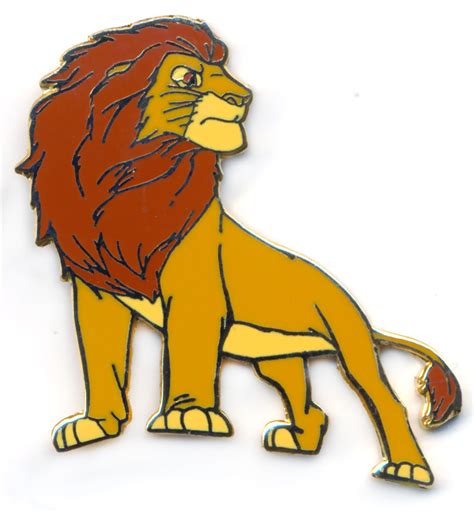 72140 Simba Lion King GWP Map Disneyland Resort Disney Pin