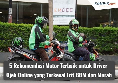 Paling Favorit Inilah 5 Rekomendasi Motor Terbaik Untuk Driver Ojek