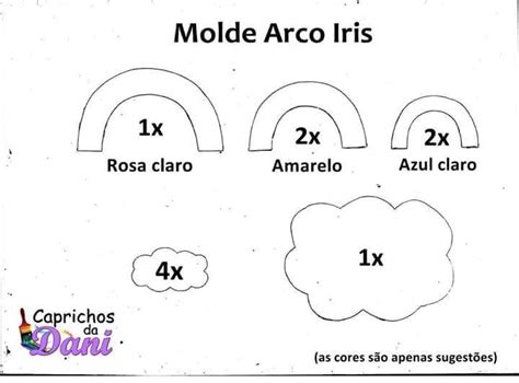 Confira o Passo a Passo desse Arco Iris de E V A muito fácil e simples