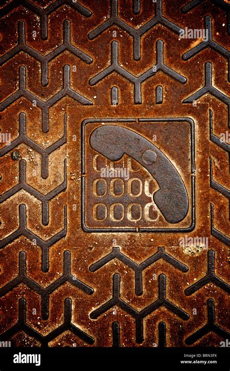 Telephone Manhole Cover Hi Res Stock Photography And Images Alamy