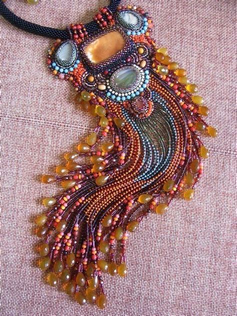 Pin By Shannon Traver Francis On Beads Bead Embroidered Pendant Bead