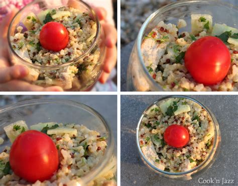 Taboulé de quinoa au lait de coco Cook n Jazz