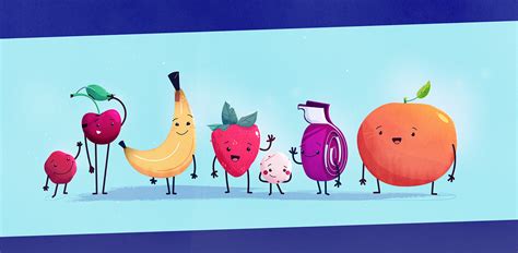 Welch's Fruit Snacks: Animation & Character Design on Behance