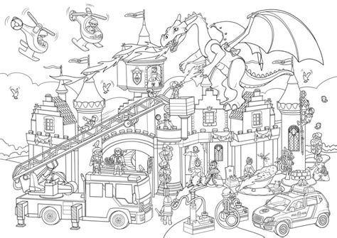 Coloriage Playmobil 100 Images Pour Imprimer Gratuitement