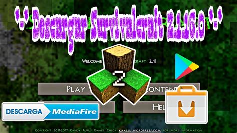 DESCARGAR SURVIVALCRAFT 2 1 16 0 APK SIN LICENCIA MEDIAFIRE 2019