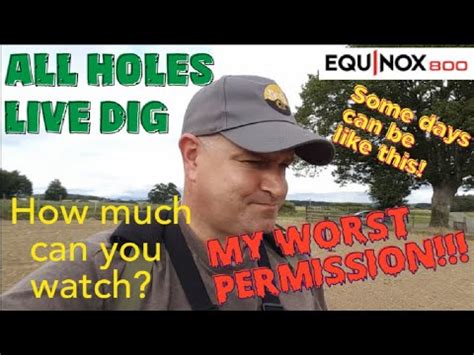 48 Worst Hunt Ever All Holes Live Dig Metal Detecting UK Minelab