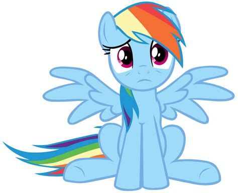 525318 Safe Artist Cloudy Glow Rainbow Dash G4 Female Simple