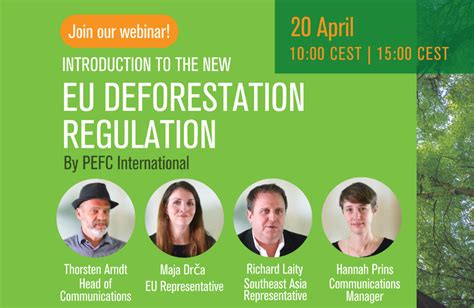 PEFC Webinar Introduction To The New EU Deforestation Regulation MTCC