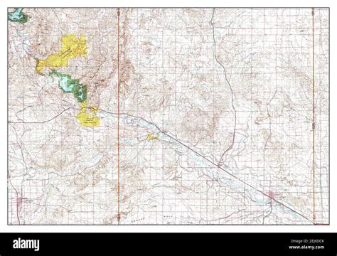 Map of torrington wyoming Cut Out Stock Images & Pictures - Alamy