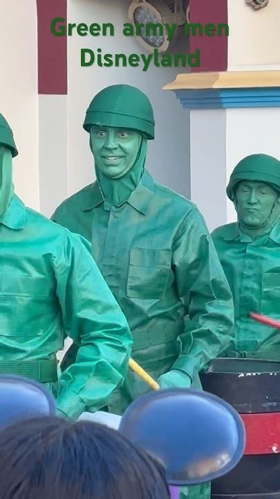 Disneyland California Green Army Men Toy Story Andys Coming”