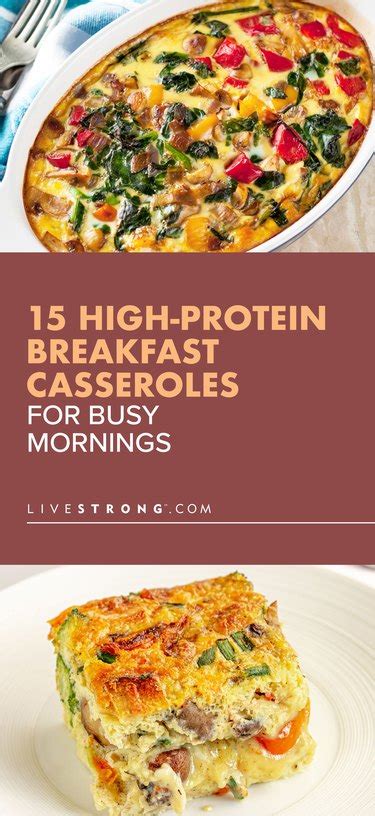 15 High-Protein Breakfast Casserole Recipes for Busy Mornings | livestrong