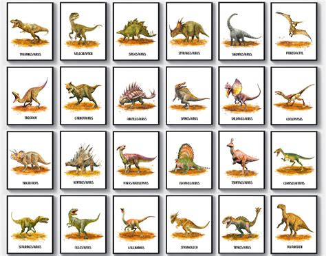 Dinosaurs Names