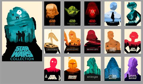 [Collection] Star Wars Poster Collection (Olly Moss Style ...