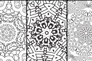 10 Mandala Coloring Pages Graphic By Good Karma Creative Fabrica