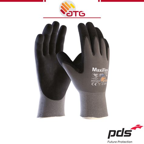 ATG 42 874 MaxiFlex Ultimate AD APT Palm Coated Seamless Knit Safety