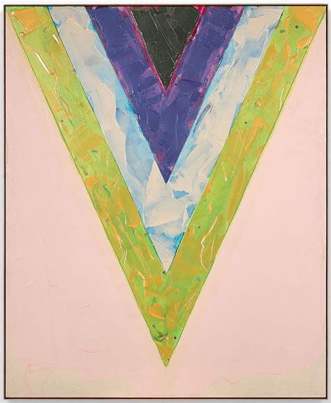 Sold Price Kenneth Noland 1924 2010 Florida 1983 Acrylique Sur