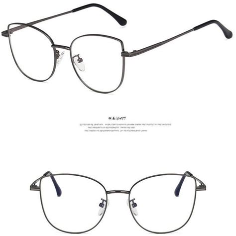 Pistolet noir Dioptrie 1 25 Lunettes Œil De Chat Pour Femmes