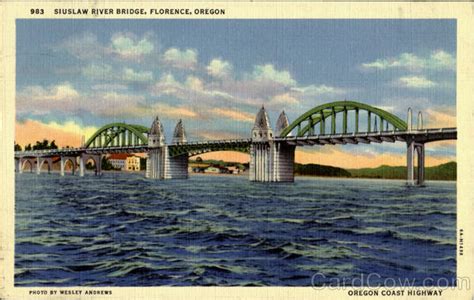 Siuslaw River Bridge Florence, OR