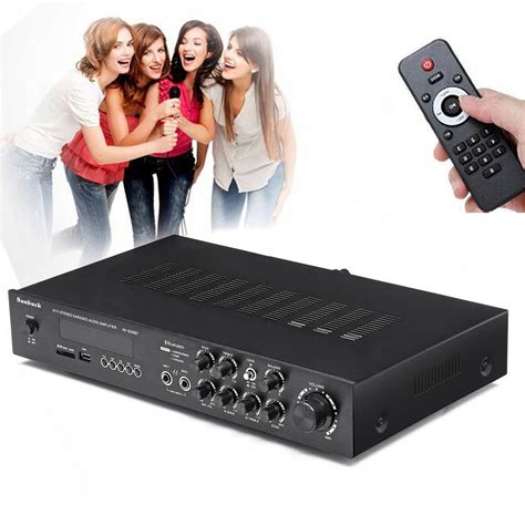 WZMACNIACZ MOCY HIFI BLUETOOTH AV-628BT Z PILOTEM - 13800745366 ...