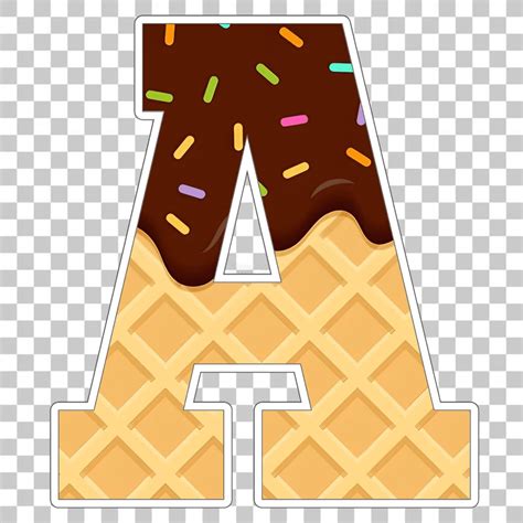 Ice Cream Alphabet Png Ice Cream Letters Png Ice Cream Etsy Canada