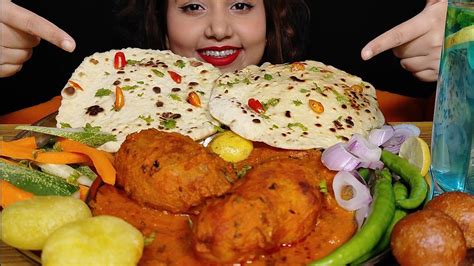 Uncut Mukbang‼️😉eating Spicy Dum Aloo🌶turkish Bread🥵kesar Pethagulab