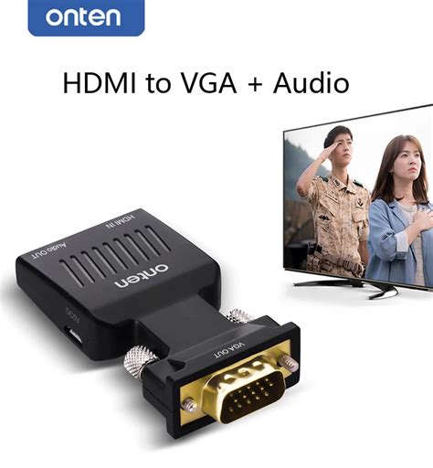 Onten Hdmi To Vga Adapter Female To Male Converter 1080p Digital To