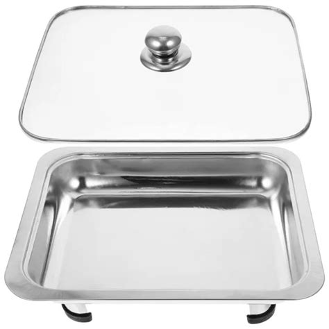 Plateau De Service Buffet Plateaux Chauffants Pour Aliments Acier