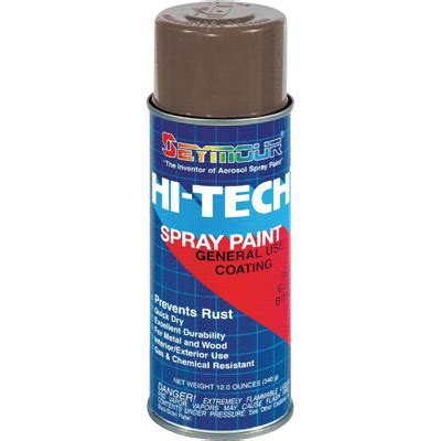 Seymour Hi Tech Spray Paint Gloss Brown