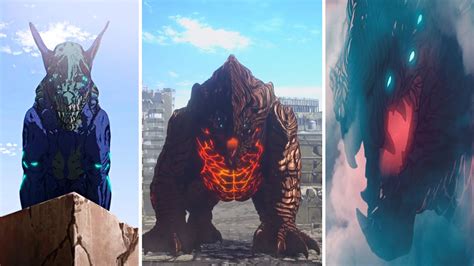 Pacific Rim Kaiju Monsters Names