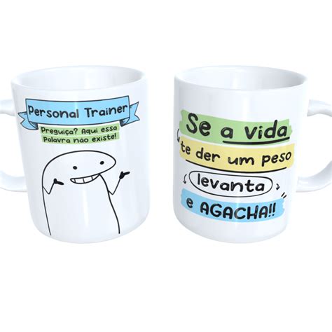 Caneca Flork Personal Trainer Masc Proarc Gráfica