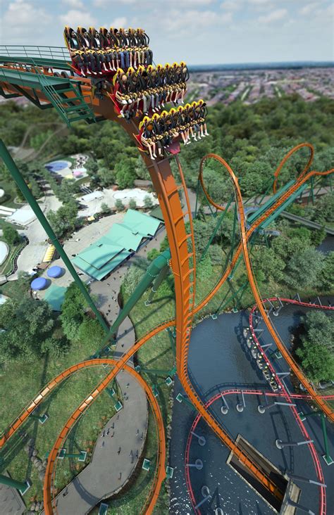 Canada's Wonderland just built the tallest dive roller coaster in the world