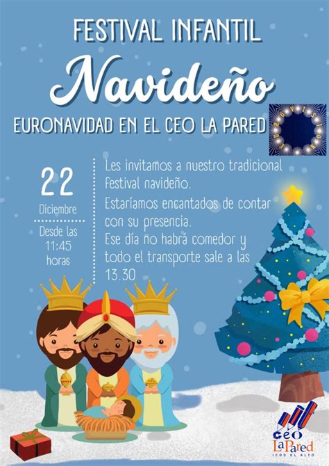 Festival Infantil Navide O Euronavidad En El Ceo La Pared Ceo La Pared