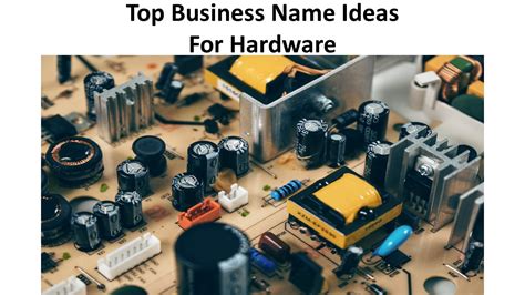 Top Business Name Ideas For Hardware Abbasmalik