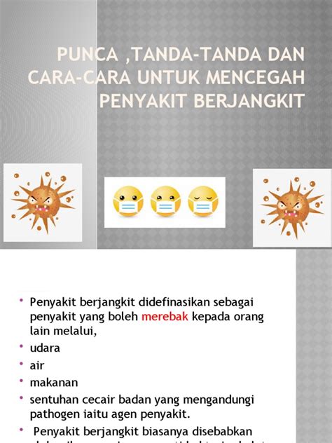 Punca Tanda Tanda Dan Cara Cara Untuk Mencegah Penyakit Pdf