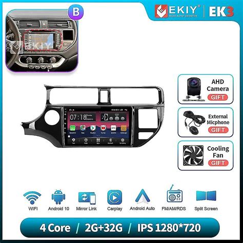 Car Radio Android Auto For Kia Rio 2011 2015 Dsp Multimedia Player Tape