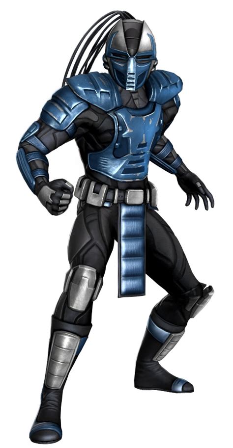 Mortal Kombat 9 Cyber Sub Zero Alternate Costume