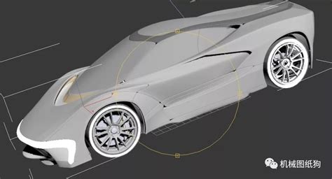 【汽车轿车】流线型跑车3d模型图纸 3ds Max设计 Max和fbx格式 汽车三维建模 汽车 3ds Max 仿真秀干货文章