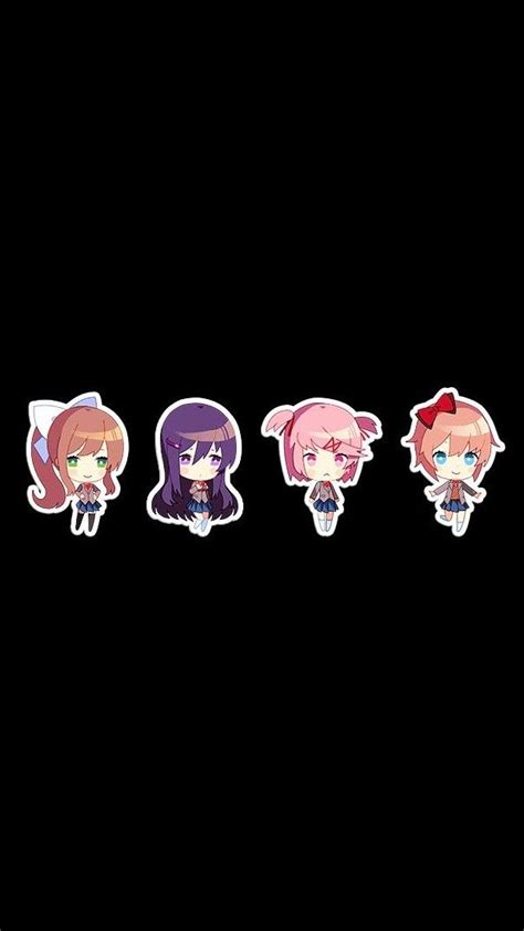 DDLC Wallpaper for mobile phone, tablet, desktop computer and other ...