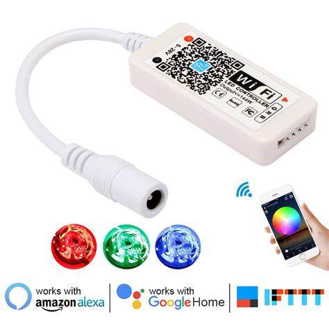 16Million Colors Wifi RGB RGBW Led Controller Smartphone Control