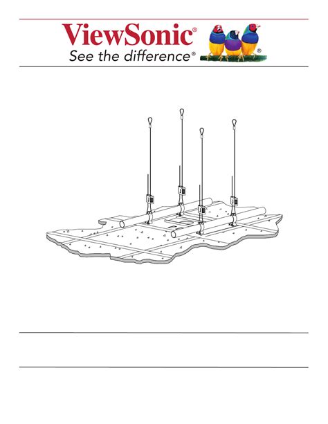 User Manual Viewsonic PM FCP English 12 Pages