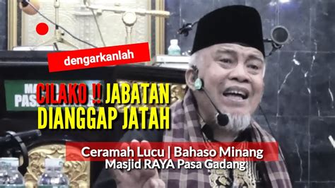 H Ristawardi Datuak Maradjo New Cilako Jabatan Dianggap Jatah