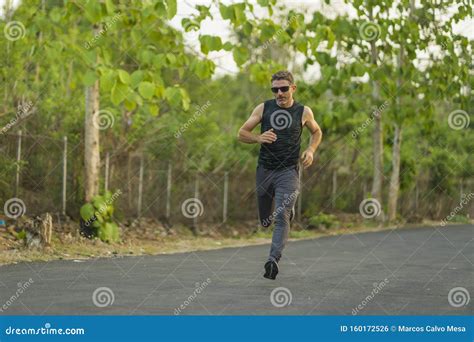 Lifestyle Portrait Of Young Attractive And Healthy Man On His 30s Or