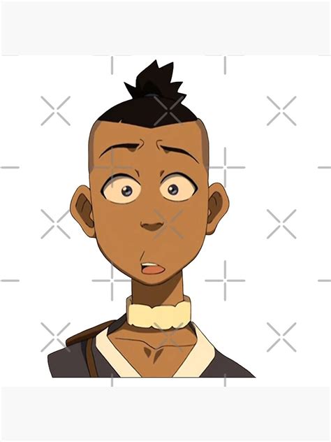 "Sokka Shocked Face Avatar" Poster by blueeyes374 | Redbubble