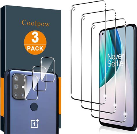 Amazon Coolpow 3 3 PACK Designed For OnePlus Nord N10 5G Screen