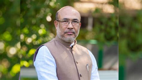 Manipur Cm N Biren Singh Turns